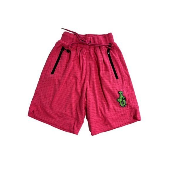 John Geiger More Basketball Shorts in Pink - Picture 1 of 6